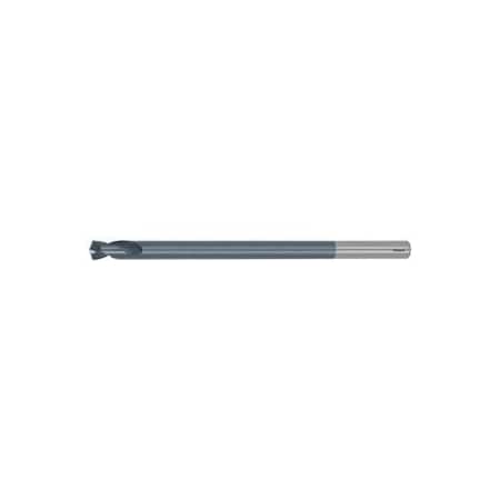 Garant Solid Carbide NC Spotting Drill, 142 Deg, Extra Long, TiAlN Coated, 8 mm 121121 8